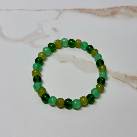Evergreen Dream Beaded Bracelet