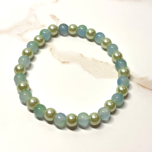 Coastal Calm Beaded Bracelet