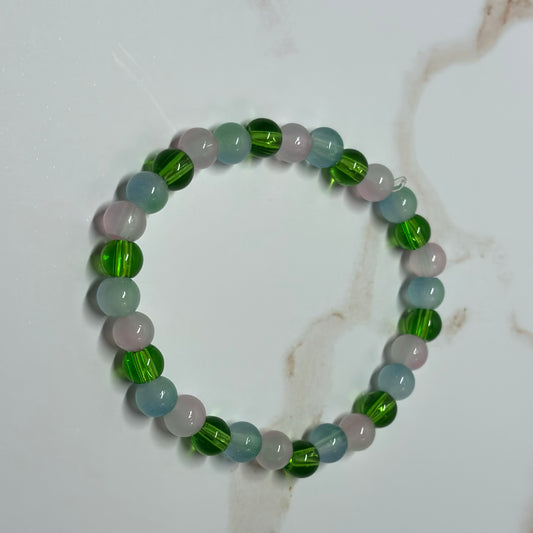 Rosewood Meadow Beaded Bracelet