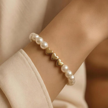 Beloved Pearl Beaded Bracelet