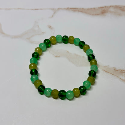Evergreen Dream Beaded Bracelet