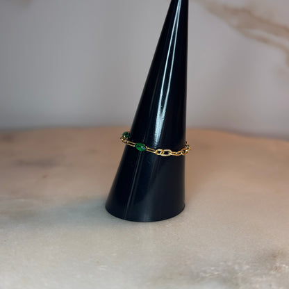 Emerald Vine Ring