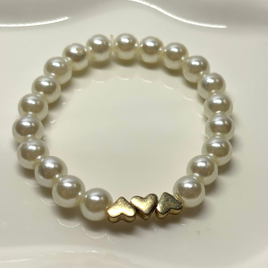 Beloved Pearl Beaded Bracelet