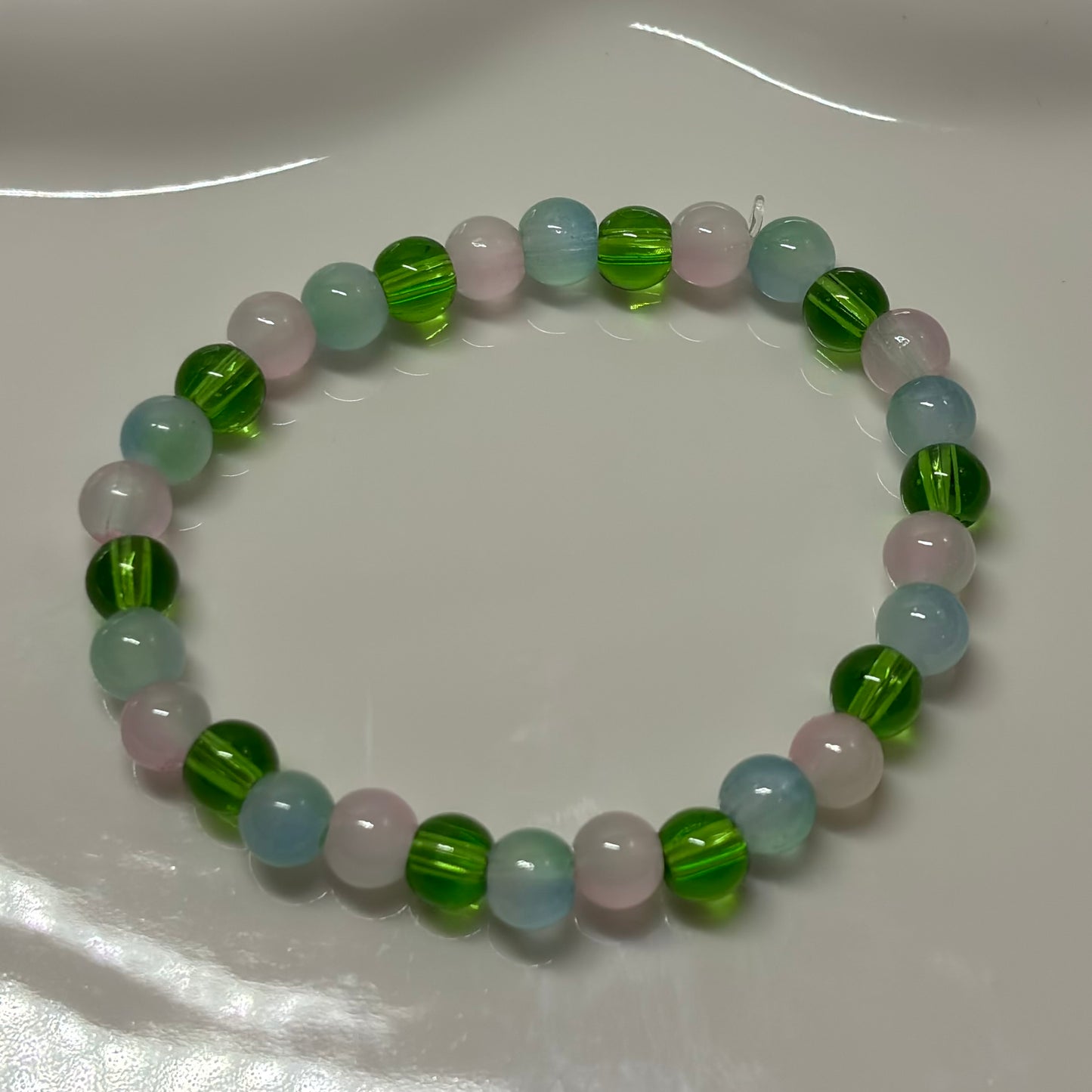 Rosewood Meadow Beaded Bracelet