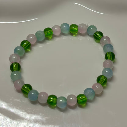 Rosewood Meadow Beaded Bracelet