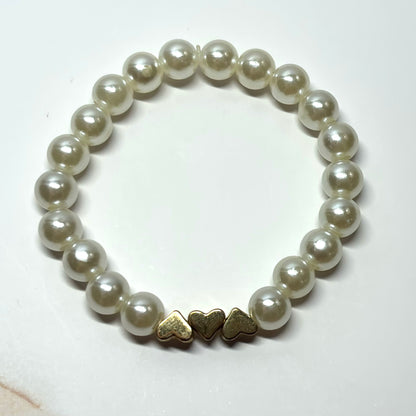 Beloved Pearl Beaded Bracelet