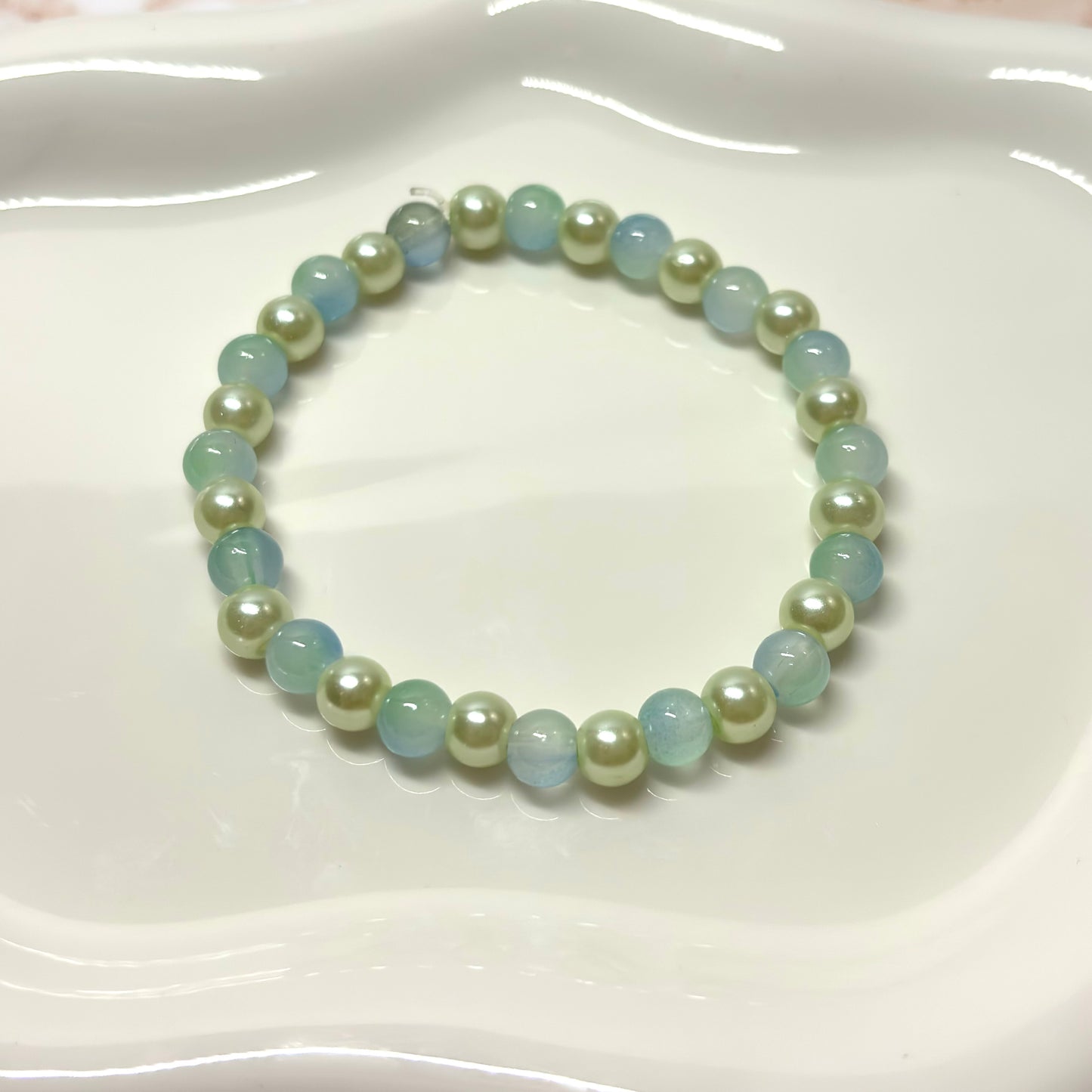 Coastal Calm Beaded Bracelet