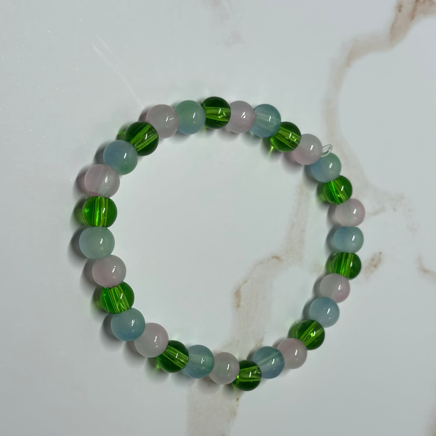 Rosewood Meadow Beaded Bracelet