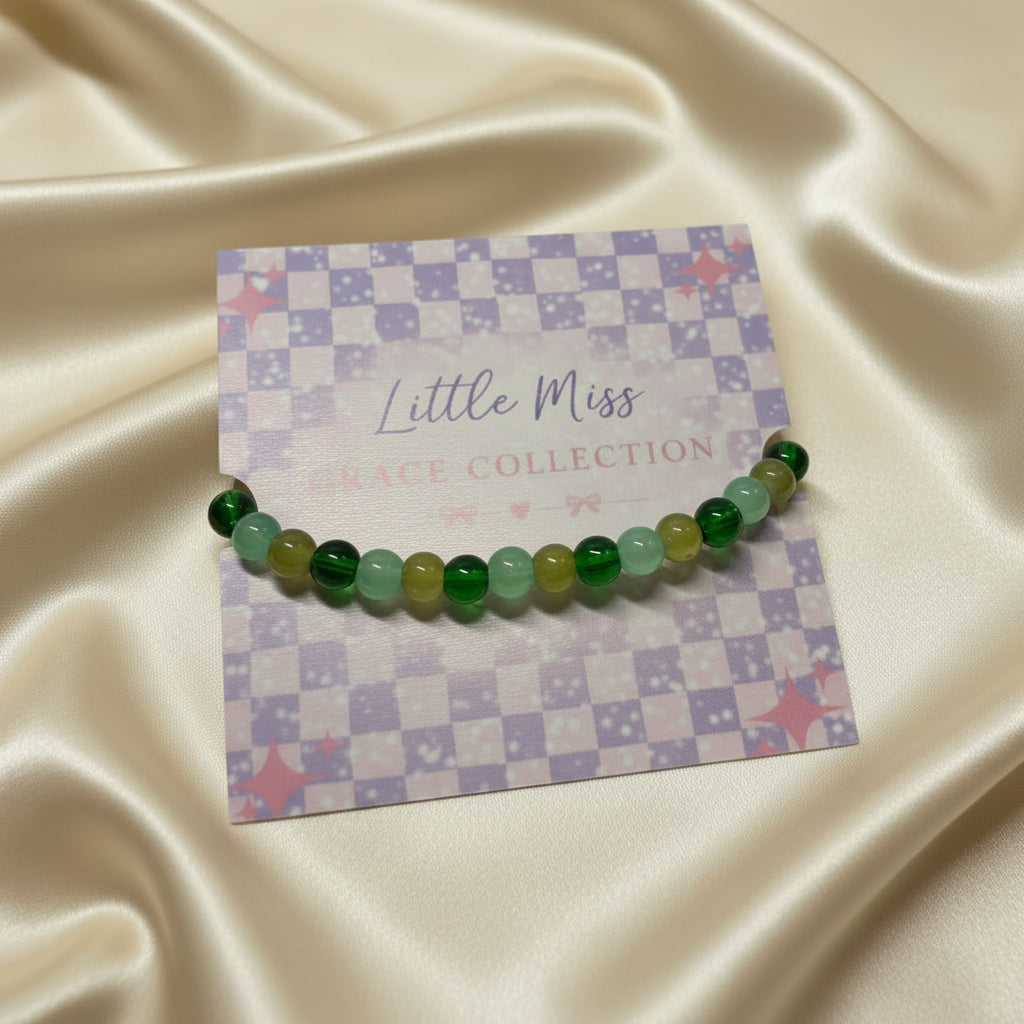 Evergreen Dream Beaded Bracelet