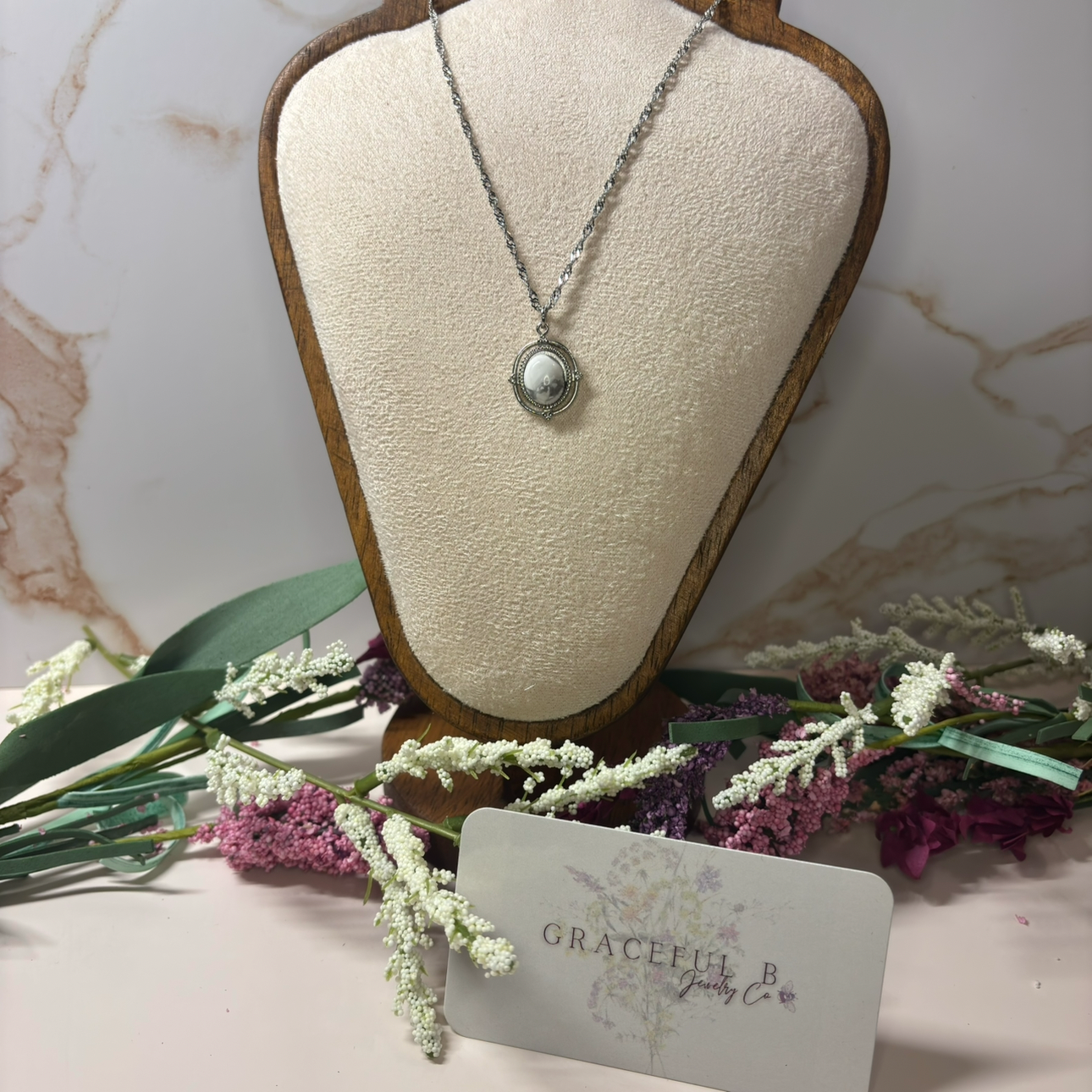 The Heirloom - Silver Pendant Necklace