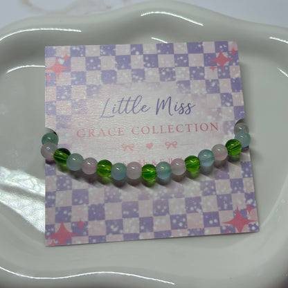 Rosewood Meadow Beaded Bracelet