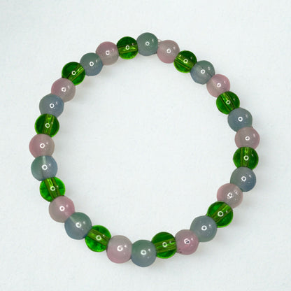 Rosewood Meadow Beaded Bracelet