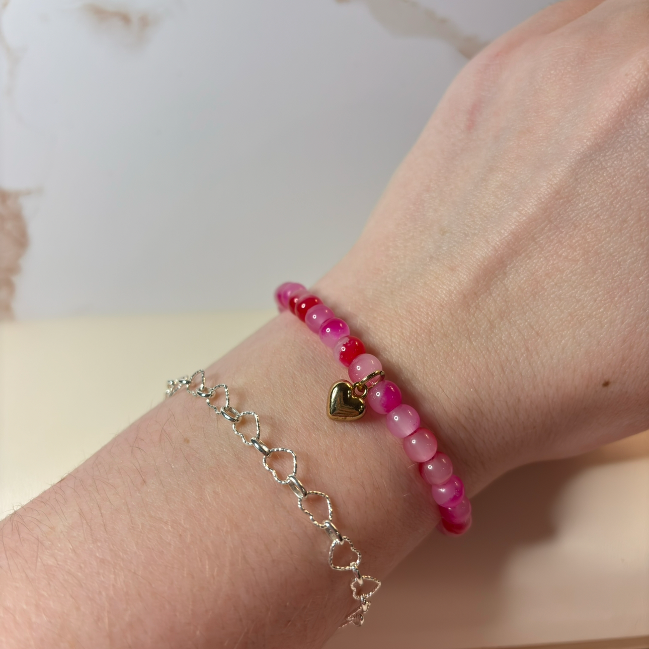 Be Mine Beaded Bracelet