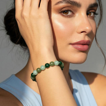 Evergreen Dream Beaded Bracelet