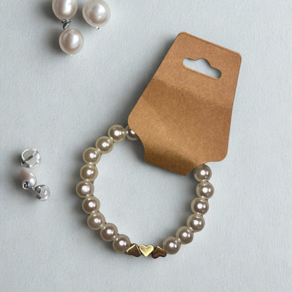 Beloved Pearl Beaded Bracelet